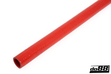 Silikoniletku Punainen Joustava sileä 1,5'' (38mm)