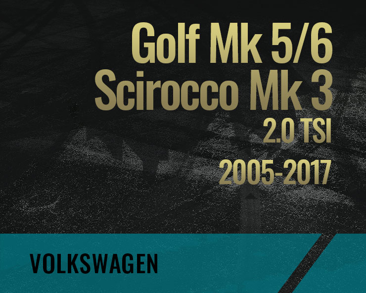 Golf Mk 5, Mk 6, 05-14, Scirocco Mk3 08-17