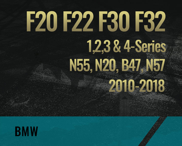 F20 F22 F30, N55 N20 N57 (1,2,3 & 4-Sarja)