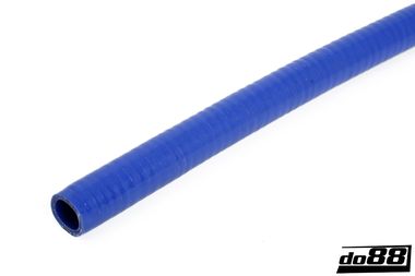 Silikoniletku Sininen Joustava sileä 1,0'' (25mm)