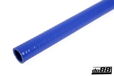Silikoniletku Sininen Joustava sileä 1,5'' (38mm)