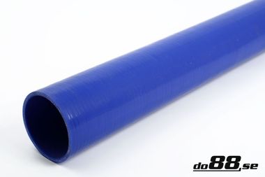 Silikoniletku Suora Sininen 5'' (127mm)