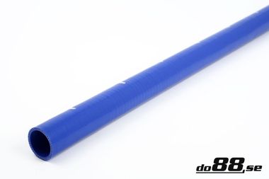Silikoniletku Suora Sininen 1'' (25mm)