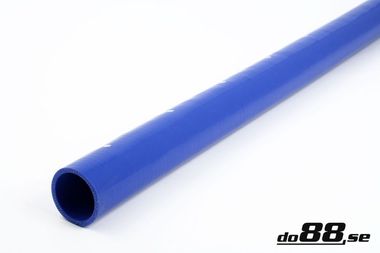Silikoniletku Suora Sininen 2,25'' (57mm)