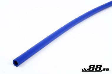 Silikoniletku Suora Sininen 0,25'' (6,5mm)