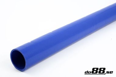 Silikoniletku Suora Sininen 2,56'' (65mm)