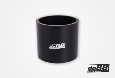 Silikoniletku Musta 10cm 3'' (76mm) Pituus 76mm