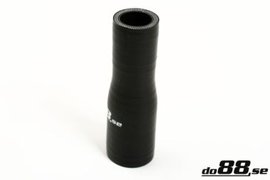 Silikoniletku Musta 0,625 - 1'' (16-25mm)