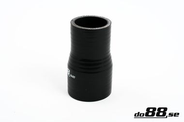 Silikoniletku Musta 1,375 - 2'' (35-51mm)