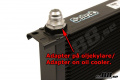 Setrab öljynjäähdytin adapteri BSP 3/8'' liitin