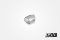 Alumiiniputki 45° 25x3 mm, lyhyt säde Alumiiniputki 45° 25x3 mm, lyhyt säde