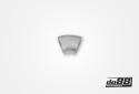 Alumiiniputki 45° 40x3 mm, lyhyt säde Alumiiniputki 45° 40x3 mm, lyhyt säde