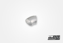 Alumiiniputki 45° 40x3 mm, lyhyt säde Alumiiniputki 45° 40x3 mm, lyhyt säde