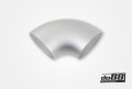Alumiiniputki 90° 100x3 mm, lyhyt säde Alumiiniputki 90° 100x3 mm, lyhyt säde