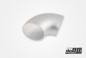 Alumiiniputki 90° 100x3 mm, lyhyt säde Alumiiniputki 90° 100x3 mm, lyhyt säde