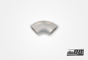 Alumiiniputki 90° 40x3 mm, lyhyt säde Alumiiniputki 90° 40x3 mm, lyhyt säde