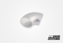 Alumiiniputki 90° 45x3 mm, lyhyt säde Alumiiniputki 90° 45x3 mm, lyhyt säde