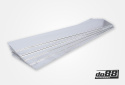 Alumiinilevy 500x76x3,0