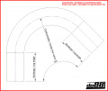 Alumiiniputki 135 astetta 1'' (25mm) Alumiiniputki 135 astetta 1'' (25mm)
