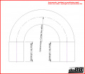 Alumiiniputki 180 astetta 0,875'' (22mm) Alumiiniputki 180 astetta 0,875'' (22mm)