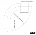 Alumiiniputki 90 astetta 2,5\'\' (63mm) Alumiiniputki 90 astetta 2,5\'\' (63mm)