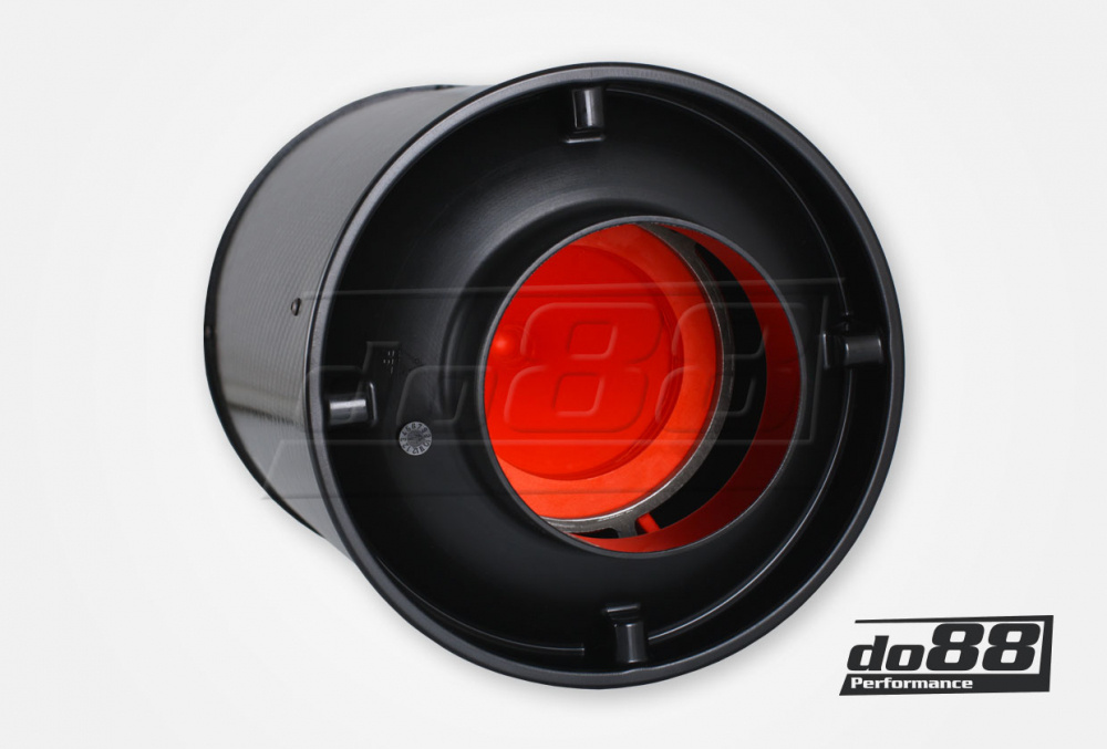 BMC CDA Carbon Dynamic Airbox, Hiilikuitu, Liitäntä 100mm, Pituus 224mm