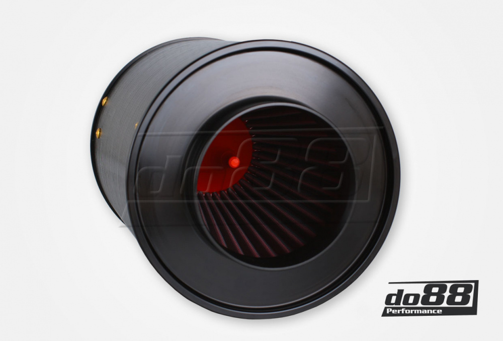 BMC CDA Carbon Dynamic Airbox,  Hiilikuitu, Liitäntä 120mm, Pituus 260mm