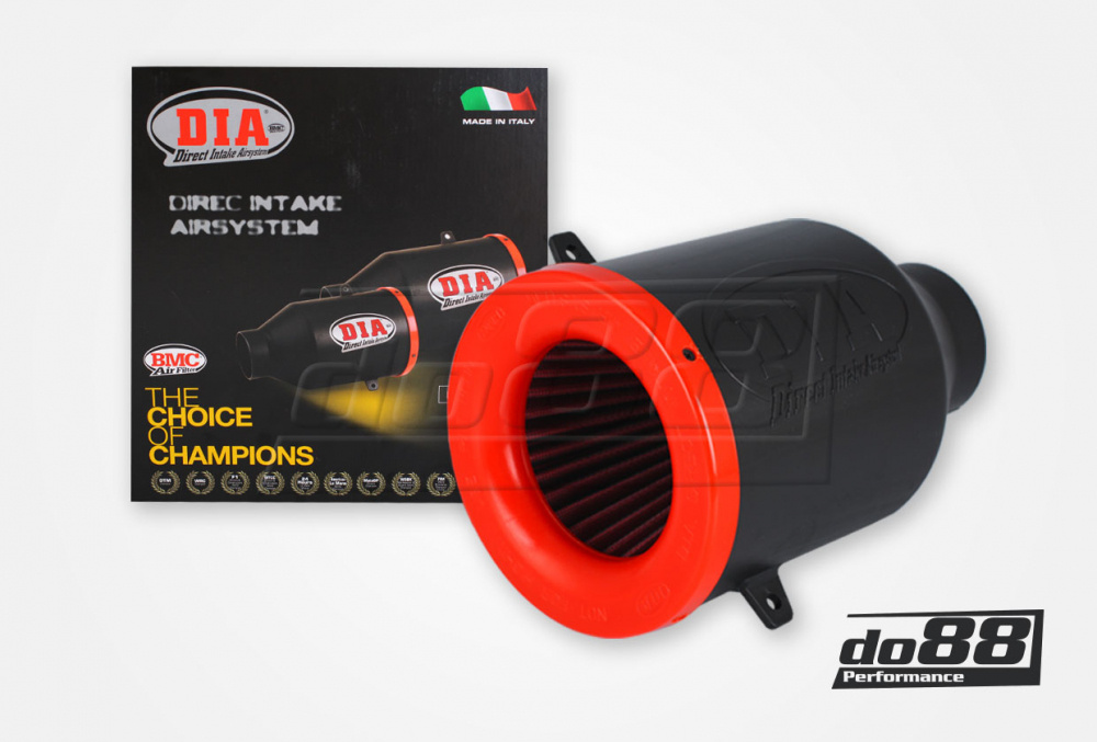 BMC DIA Direct Intake Airsystem, Muovi, Liitäntä 70mm, Pituus 220mm ryhmässä Moottori / Viritys / Ilmansuodattimet / BMC Air Intake System @ do88 AB (ADDIA70-130)