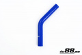 Silikoniletku Sininen 45 astetta 0,25'' (6.5mm) Silikoniletku Sininen 45 astetta 0,25'' (6.5mm)