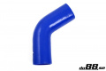 Silikoniletku Sininen 60 astetta 2,5'' (63mm) Silikoniletku Sininen 60 astetta 2,5'' (63mm)