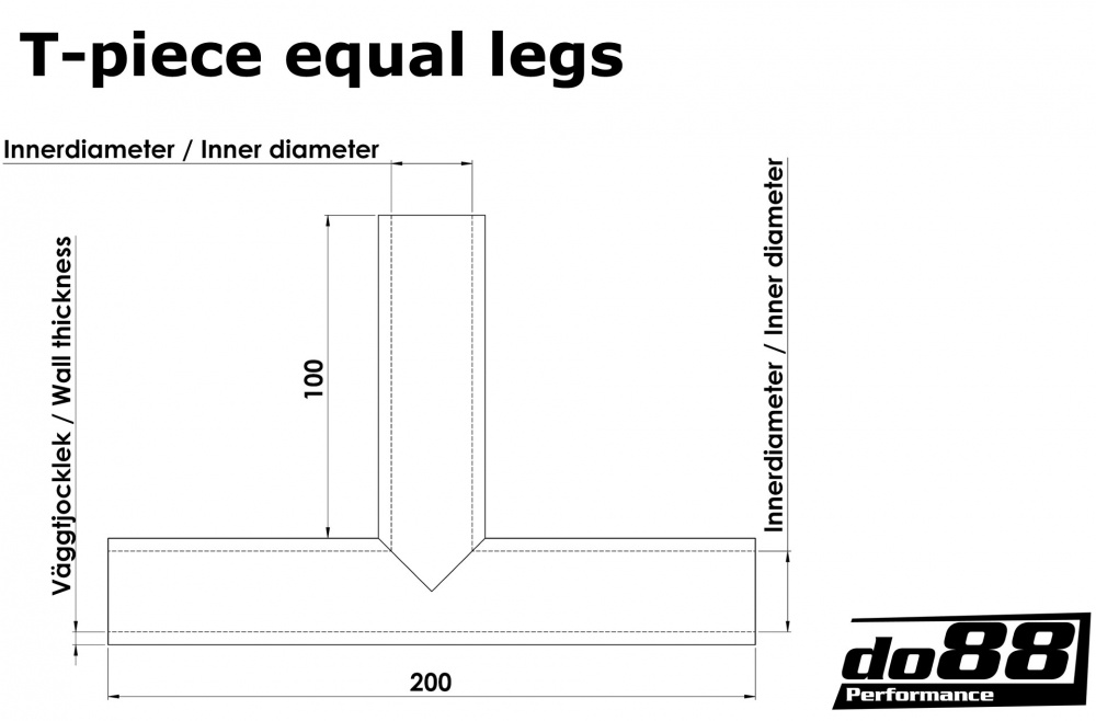 Silikoniletku Sininen T 1\'\' (25mm)