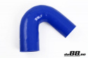 Silikoniletku Sininen 135 astetta 3 - 3,5\'\' (76-89mm)