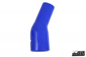 Silikoniletku Sininen 25 astetta 2,75 - 3,125\'\' (70 - 80mm) Silikoniletku Sininen 25 astetta 2,75 - 3,125\'\' (70 - 80mm)