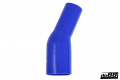 Silikoniletku Sininen 25 astetta 3,5 - 4'' (89-102mm)