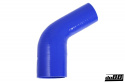 Silikoniletku Sininen 60 astetta 2,5 - 3,25\'\' (63-83mm) Silikoniletku Sininen 60 astetta 2,5 - 3,25\'\' (63-83mm)