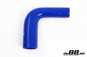 Silikoniletku Sininen 90 astetta 1,25 - 1,375\'\' (32 - 35mm) Silikoniletku Sininen 90 astetta 1,25 - 1,375\'\' (32 - 35mm)