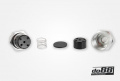 Yksisuuntainen takaiskuventtiili 12mm letkuille, Alumiini Yksisuuntainen takaiskuventtiili 12mm letkuille, Alumiini