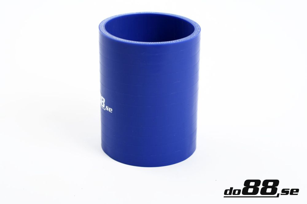 Silikoniletku Sininen 10cm 2,5\'\' (63mm) ryhmässä Silikoniletkut / letkut / Silikoniletku Sininen / Suorat 10cm @ do88 AB (C63)