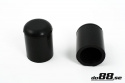 Silikonihattu 18mm Musta Silikonihattu 18mm Musta