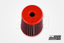 BMC Twin Air Kartio Ilmansuodatin, Liitäntä 50mm, Pituus 150mm