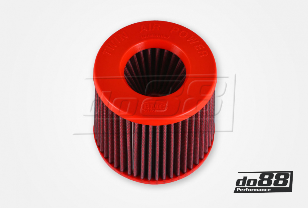 BMC Twin Air Kartio Ilmansuodatin, Liitäntä 90mm, Pituus 130mm, Liitin Bosch anturille