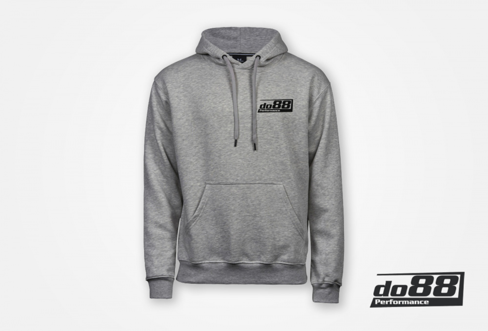 Grey Hoodie by do88 ryhmässä Mainostuotteet @ do88 AB (Hoodie-Grey)