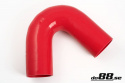 Silikoniletku Punainen 135 astetta 4\'\' (102mm) Silikoniletku Punainen 135 astetta 4\'\' (102mm)