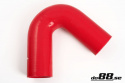 Silikoniletku Punainen 135 astetta 2,5\'\' (63mm) Silikoniletku Punainen 135 astetta 2,5\'\' (63mm)