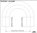 Silikoniletku Punainen 180 astetta 1,75'' (45mm) Silikoniletku Punainen 180 astetta 1,75'' (45mm)