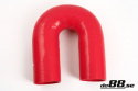 Silikoniletku Punainen 180 astetta 2,5\'\' (63mm) Silikoniletku Punainen 180 astetta 2,5\'\' (63mm)