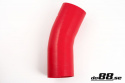 Silikoniletku Punainen 25 astetta 3,5\'\' (89mm)