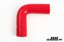 Silikoniletku Punainen 90 astetta 1\'\' (25mm) Silikoniletku Punainen 90 astetta 1\'\' (25mm)