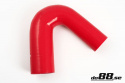 Silikoniletku Punainen 135 astetta 2 - 2,5\'\' (51-63mm) Silikoniletku Punainen 135 astetta 2 - 2,5\'\' (51-63mm)