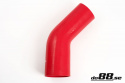 Silikoniletku Punainen 45 astetta 2,5 - 3\'\' (63 - 76mm) Silikoniletku Punainen 45 astetta 2,5 - 3\'\' (63 - 76mm)